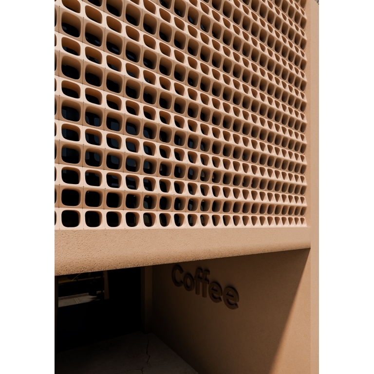 KUBO - 6X6 CURVE, COTTO, MATTE